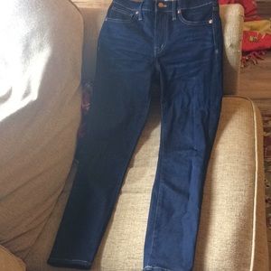 Madewell 9” High Rise Skinny Jeans